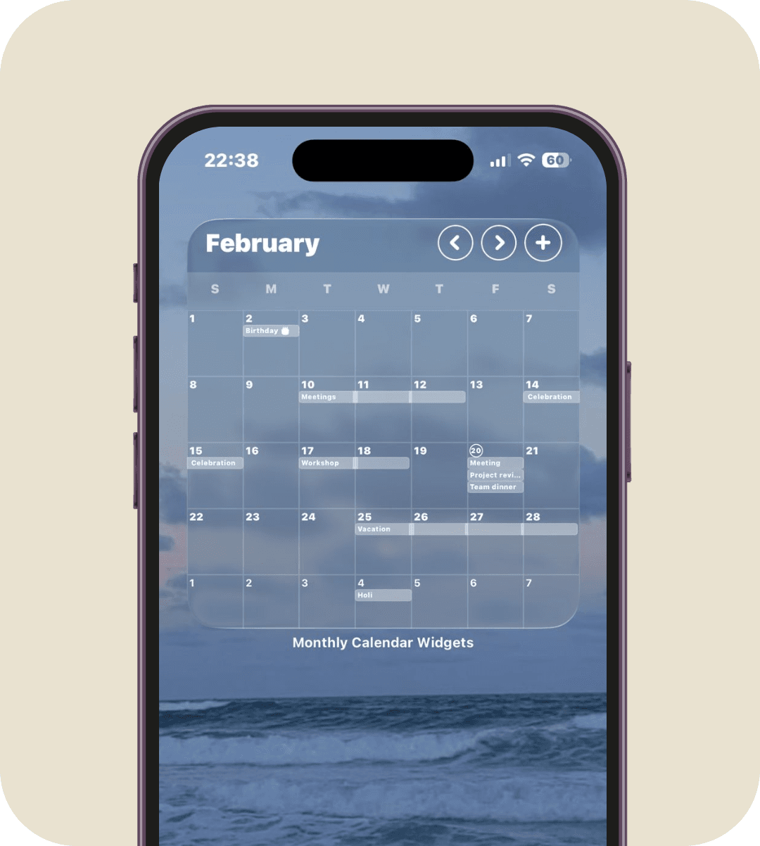 Large in Liquid Glass (iOS 26) theme